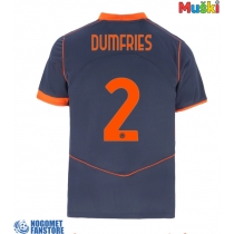 Inter Milan Denzel Dumfries #2 Rezervni Dres 2025-26 Kratak Rukav